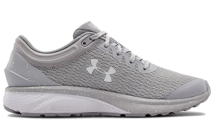 (WMNS) Under Armour Charged Escape 3 Sports Shoes Grey/White 3021966-103