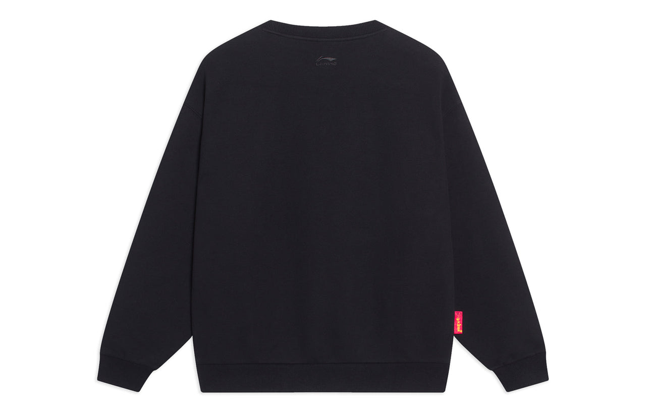 Li-Ning x Disney Zootopia Graphic Sweatshirt 'Black' AWDT343-2