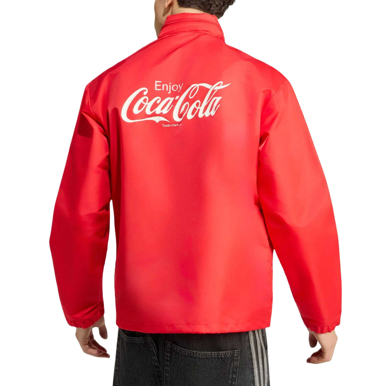 adidas x Coca Cola Nylon Parka Asia Sizing 'Vivid Red' KY2105