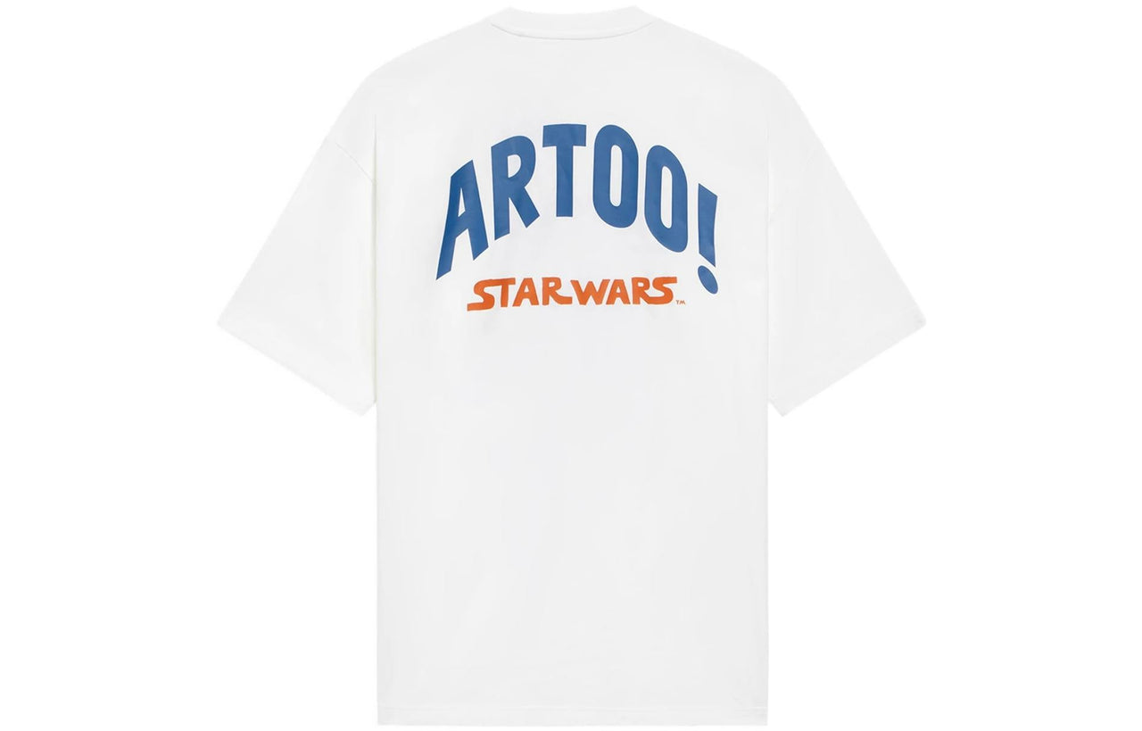 Li-Ning x Star Wars Graphic T-shirt 'White Blue' AHSS875-3