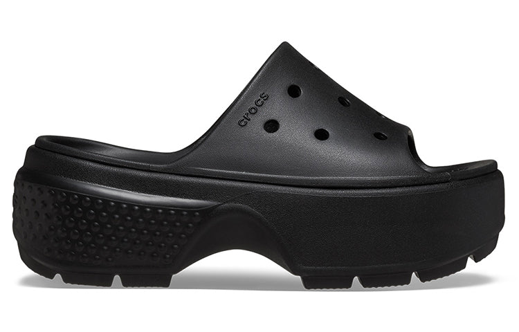 Crocs Stomp Slides 'Black' 209346-001