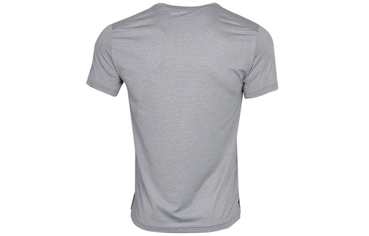 Nike Dri-FIT Printing Training Tops Short Sleeve Gray CJ4634-084
