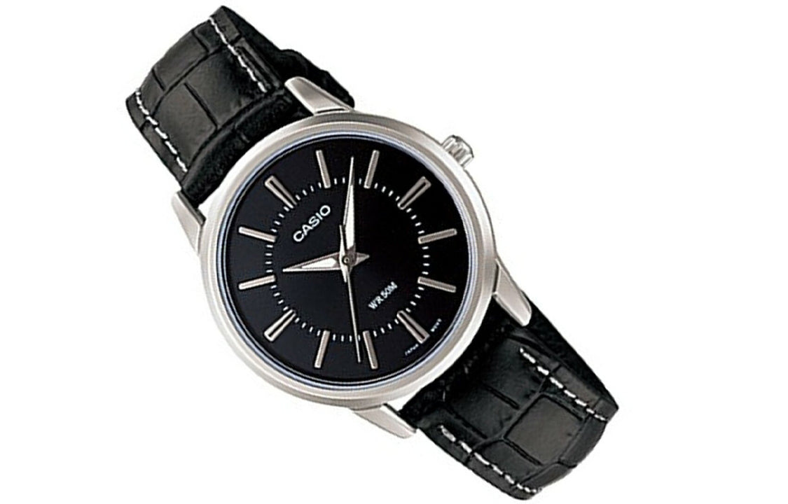 CASIO Waterproof Unisex Mens Black Analog MTP-1303L-1AV
