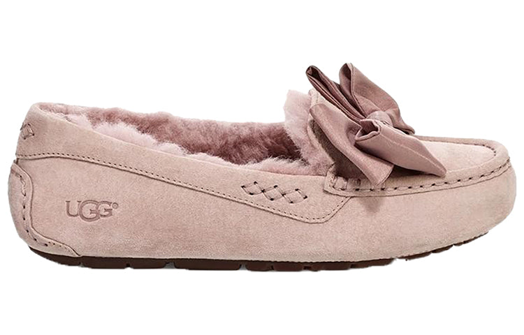 (WMNS) UGG Clara Glam Bow Slip on Pink 1103131-DUS