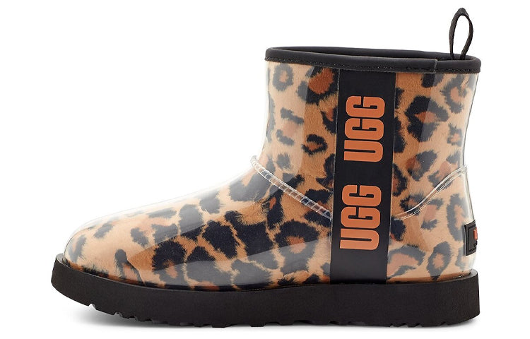 (WMNS) UGG Classic Clear Mini LOGO 'Black' 1122512-BTC