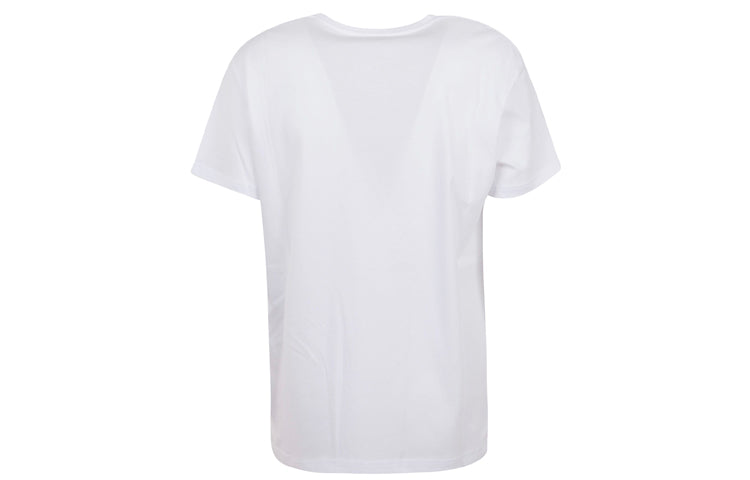 Men's Alexander McQueen SS20 Skeleton Printing White 611385-QOZB7-0900