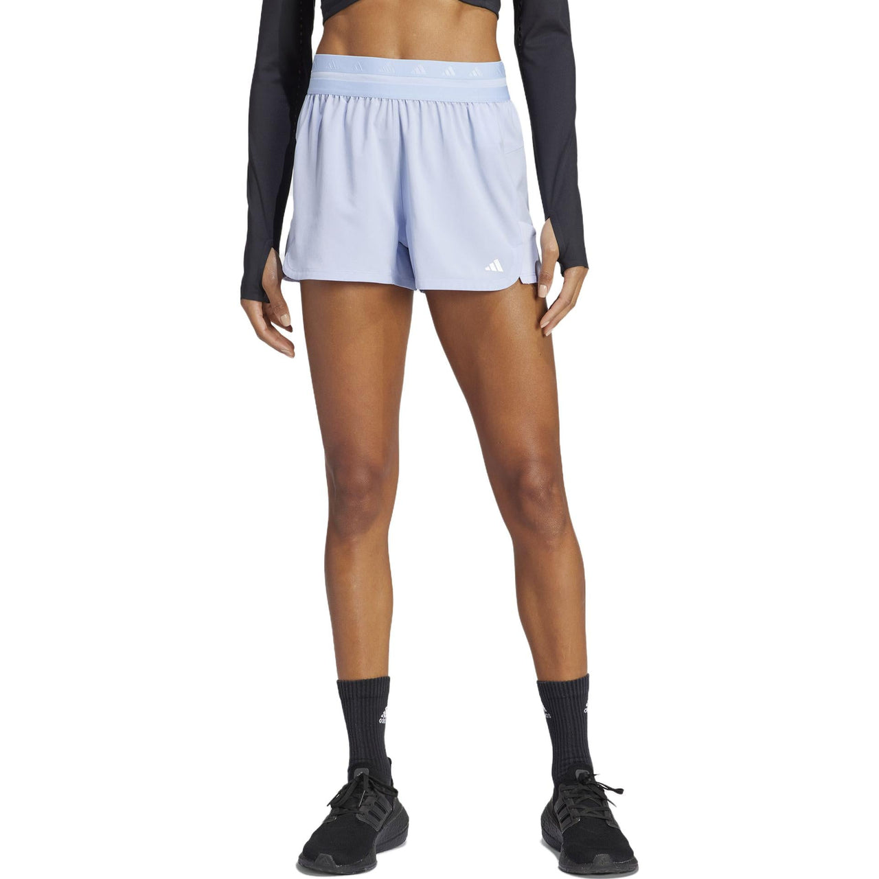 (WMNS) adidas Training Hyperglam Pacer Shorts Asia Sizing 'Teal' IC8058