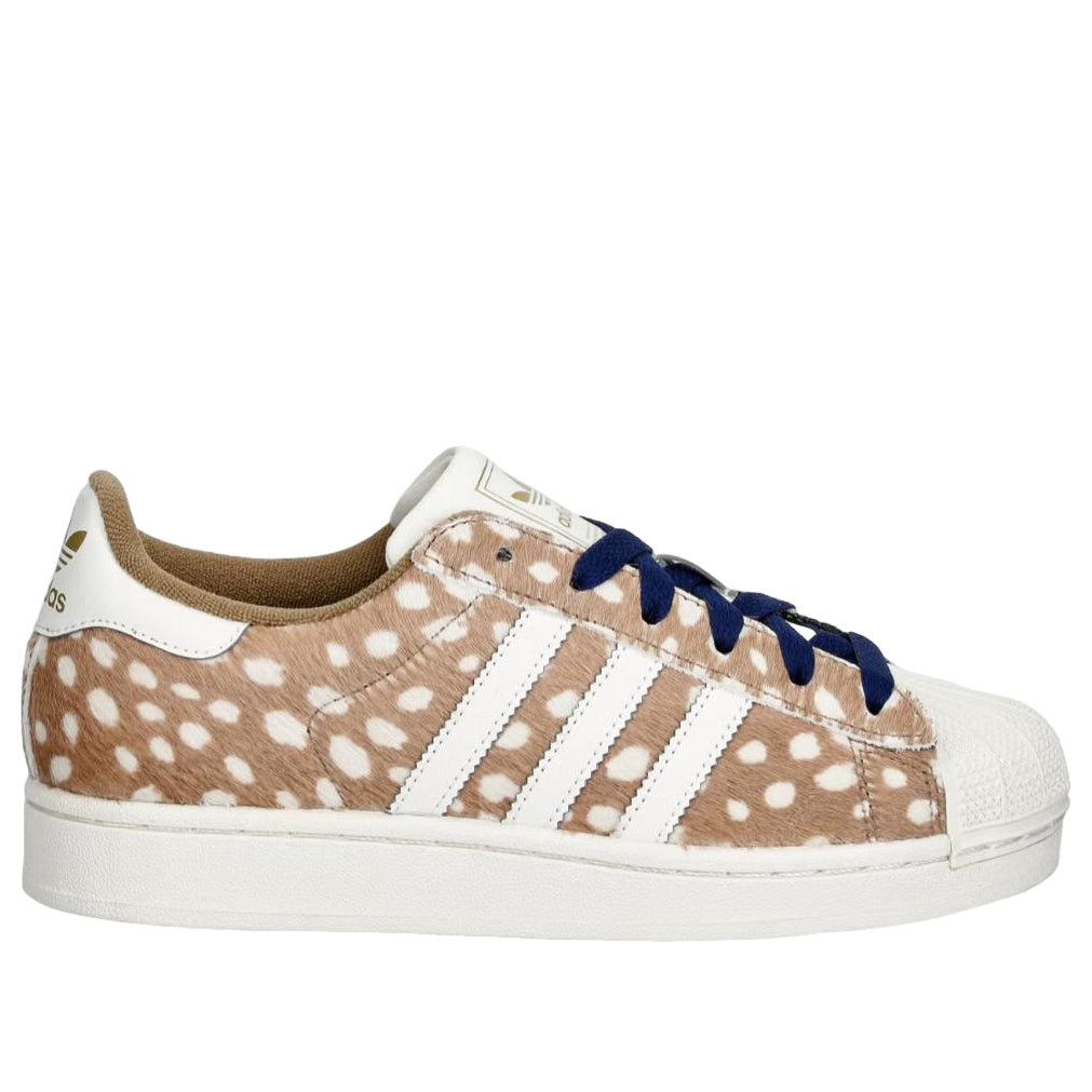 (WMNS) adidas Superstar II 'Brown Desert Dark Blue' KJ4642