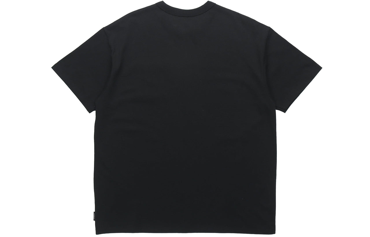 Nike Sportswear Swoosh Casual Sports Round Neck Logo Pocket Short Sleeve Black DJ4134-010