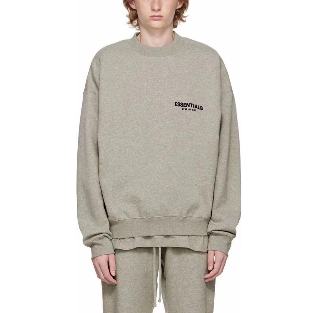 Fear of God Essentials SS23 Crewneck 'Dark Oatmeal' FOG-SS23-359