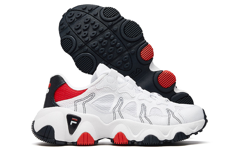 (WMNS) FILA Jagger Retro 'White Red Navy' F12W021409FWT