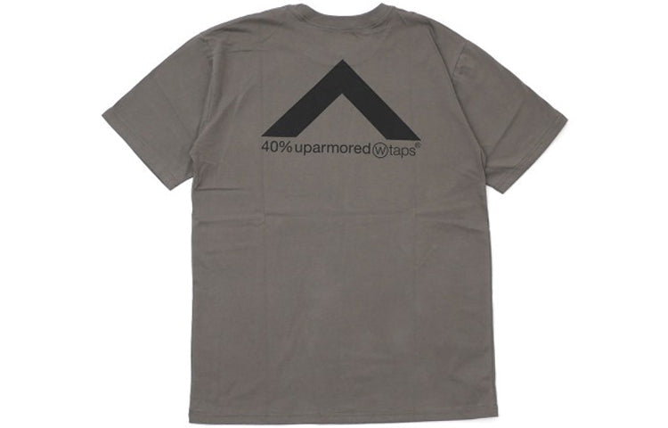 WTAPS 40pct Uparmored Tee Letters Short-Sleeve Unisex 192PCDT-ST04S
