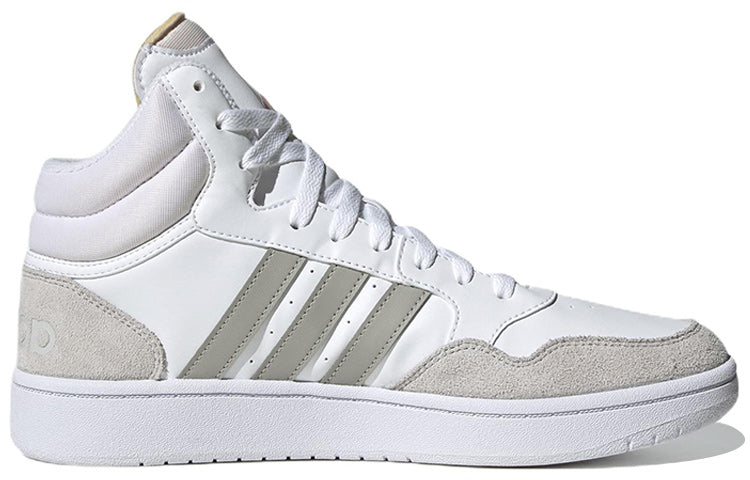 adidas Hoops 3.0 Mid 'White Metal Grey' HP7940