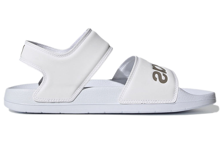(WMNS) adidas Adilette Sandal 'White Champagne Metallic' H03266