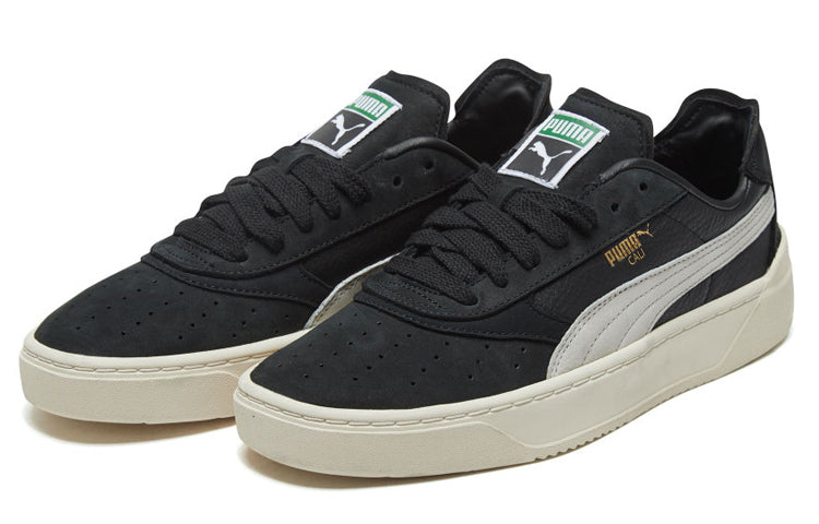 PUMA Cali-0 Vintage Low Tops Casual Skateboarding Shoes Unisex Black 369663-04