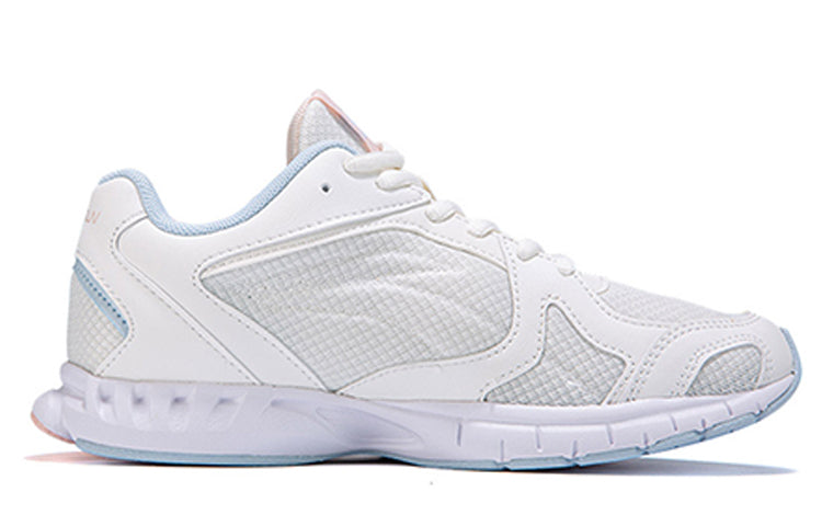 (WMNS) Li-Ning Comfort Running Shoes 'White Blue' ARBQ044-1