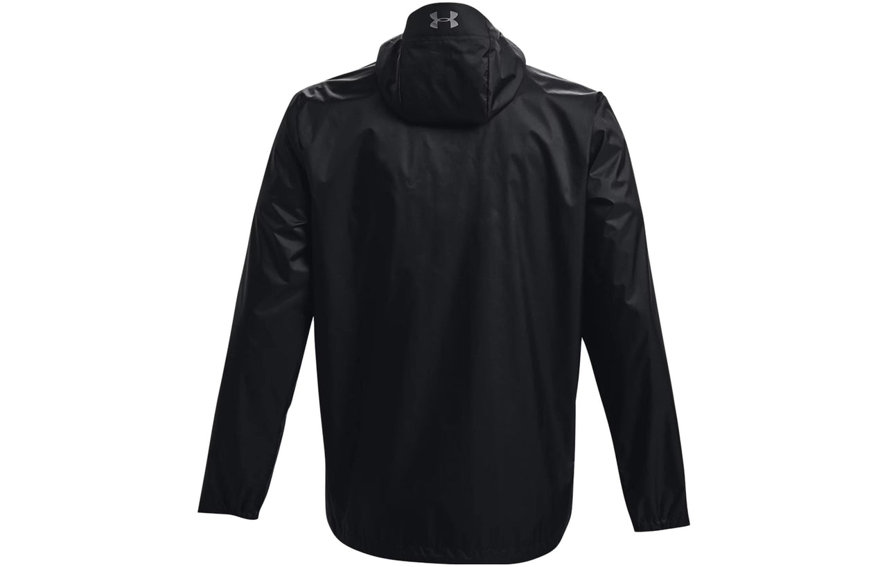 Under Armour Forefront Rain Hoodie Jacket 'Black' 1321439-002