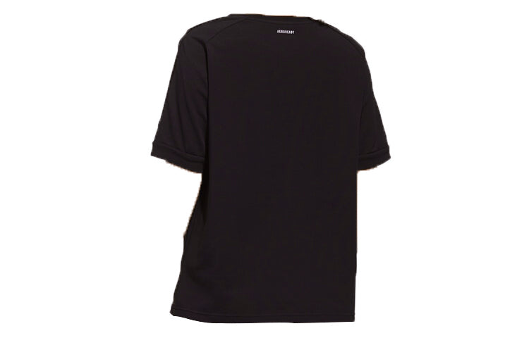 (WMNS) adidas neo SS TEE Sports Short Sleeve Black FN6558