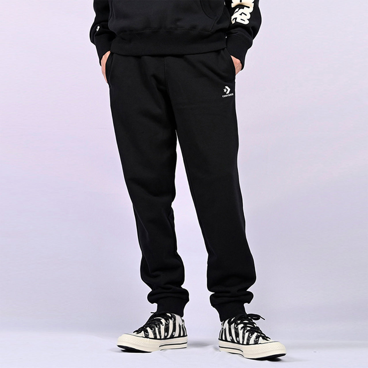 Converse Embroidered Star Chevron Jogger FT 'Black' 10020369-A01