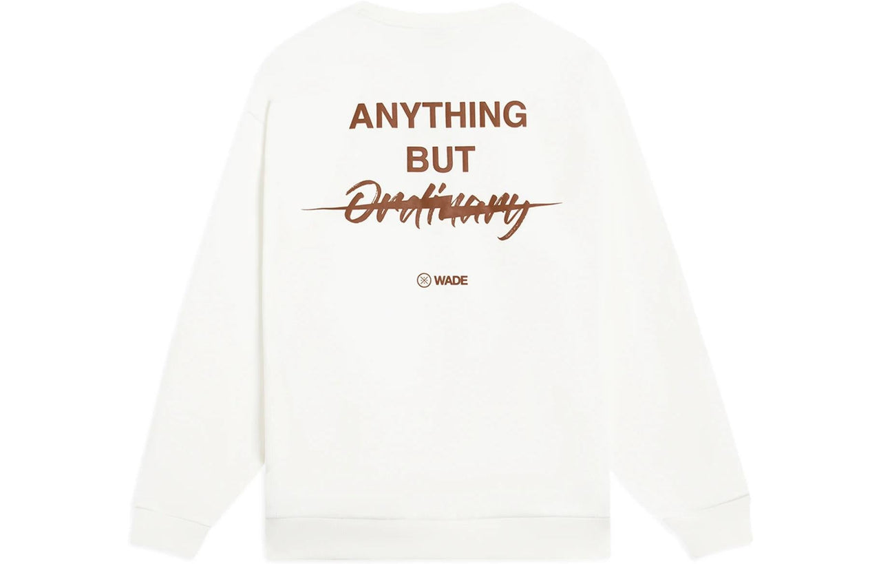 Li-Ning x Way of Wade Lifestyle Pullover 'White' AWDSC41-8