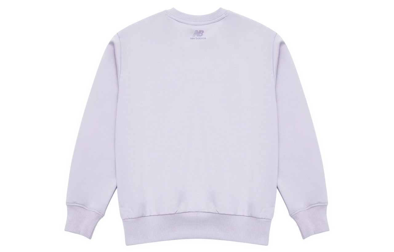 New Balance Logo Print Pullover Asia Sizing 'Purple' 5CD12152-DV