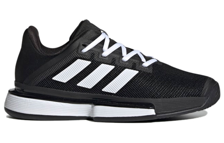 (WMNS) adidas SoleMatch Bounce 'Black White' EG1137