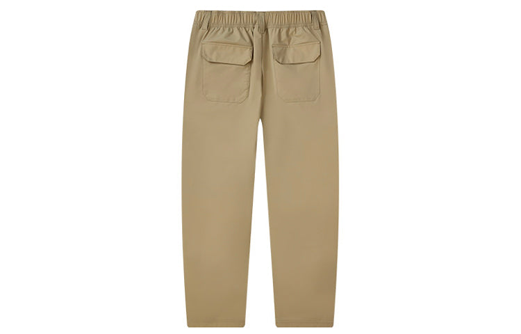 FILA Logo Letter Printing Pocket Causual Pant Male Khaki F11M128812F-DK