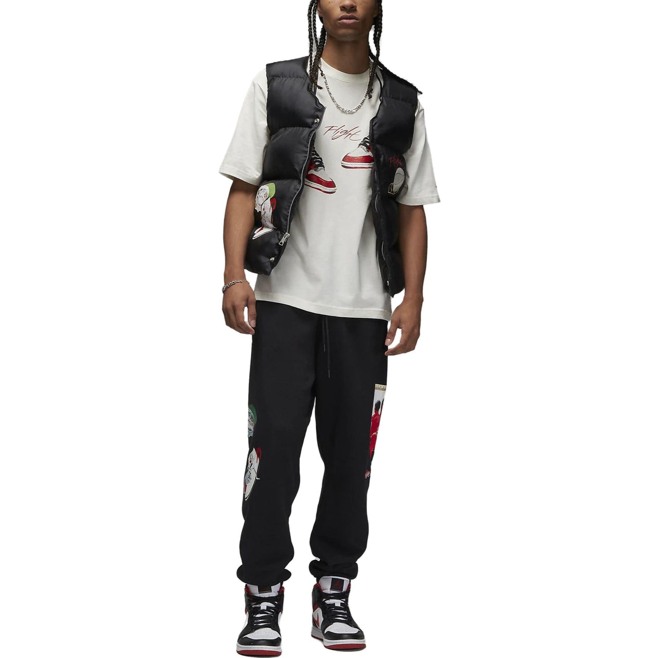 Air Jordan Artist Series Vest By Jacob Rochester 'Black University Red' DV1607-010