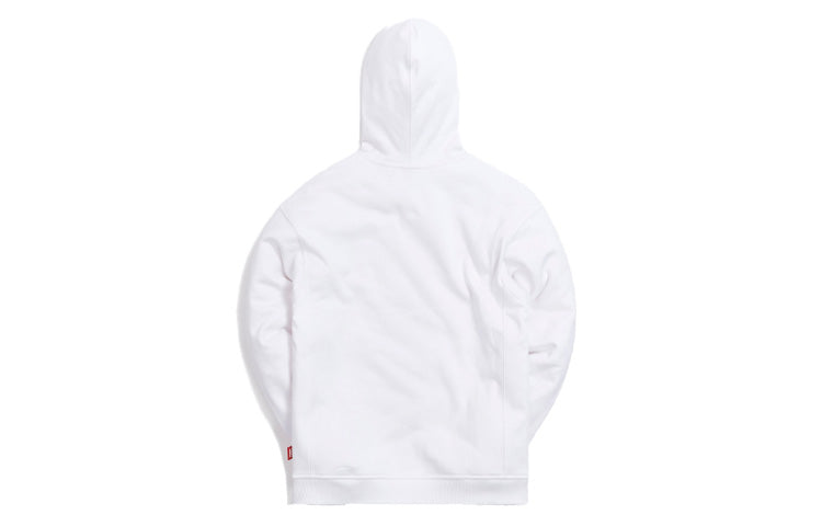 KITH x Coca-Cola Ribbon Logo Hoodie 'White' KH2524-101
