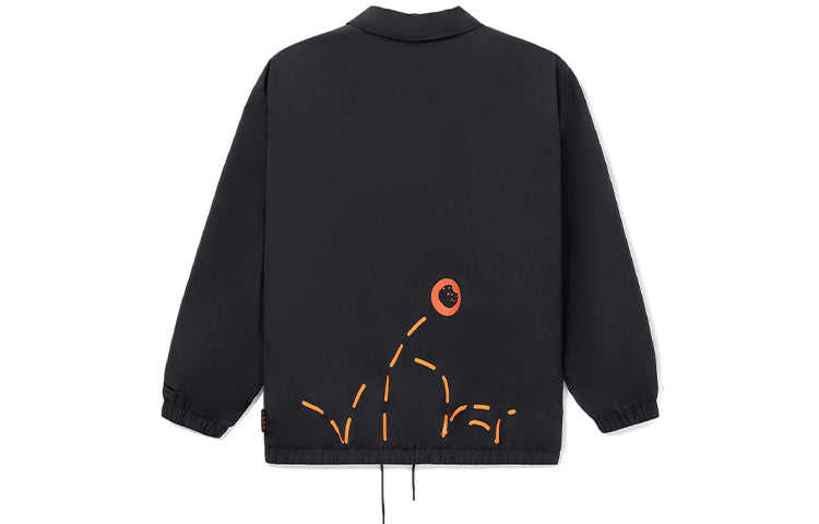 Li-Ning x Disney Crossover Sports Cartoon Printing Jacket 'Black' AJDS323-1