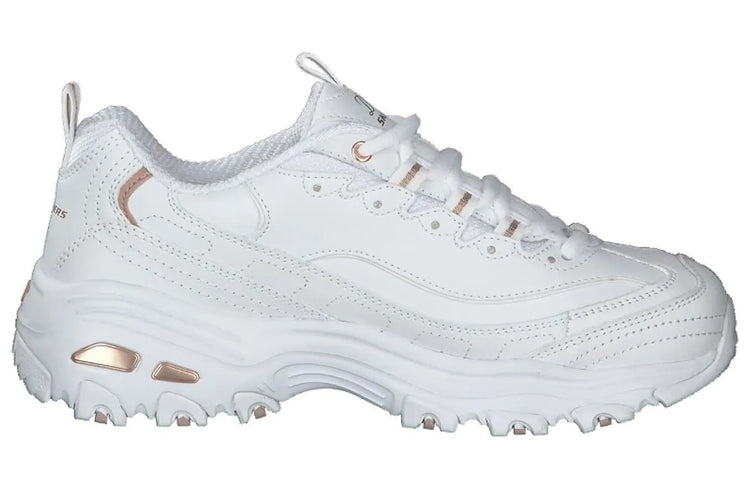 (WMNS) Skechers D 'Lites Fresh Start Low Running Shoes Gold 11931-WTRG