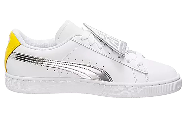 (WMNS) PUMA Basket Badge TZ 'White' 369490-01