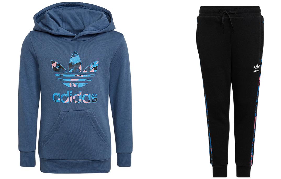 (PS) adidas Originals Clothing Set 'Blue Black' HK0330