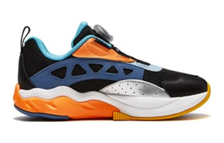 (GS) FILA Sportswear Sneakers 'Black Blue Orange' K15B331103FBI
