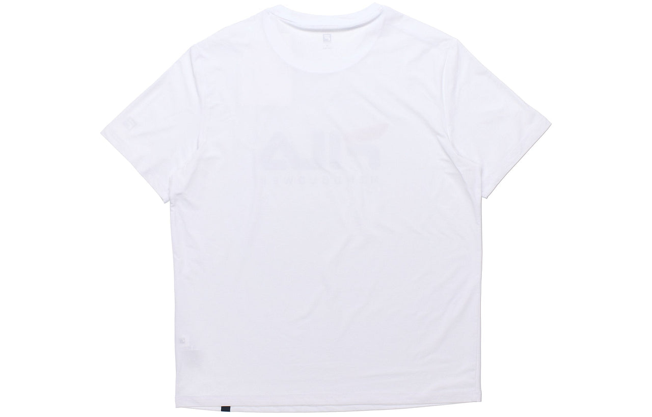 FILA Alphabet Printing Short Sleeve White A11M022103F-WT