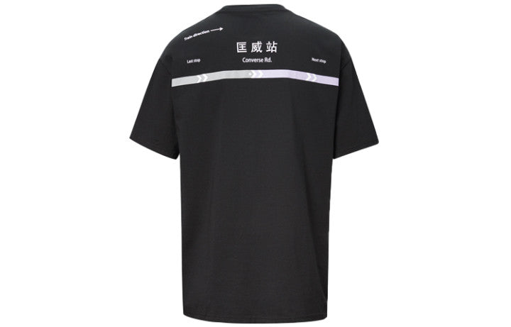 Men's Converse City Series Sports Short Sleeve Black 10020851-001