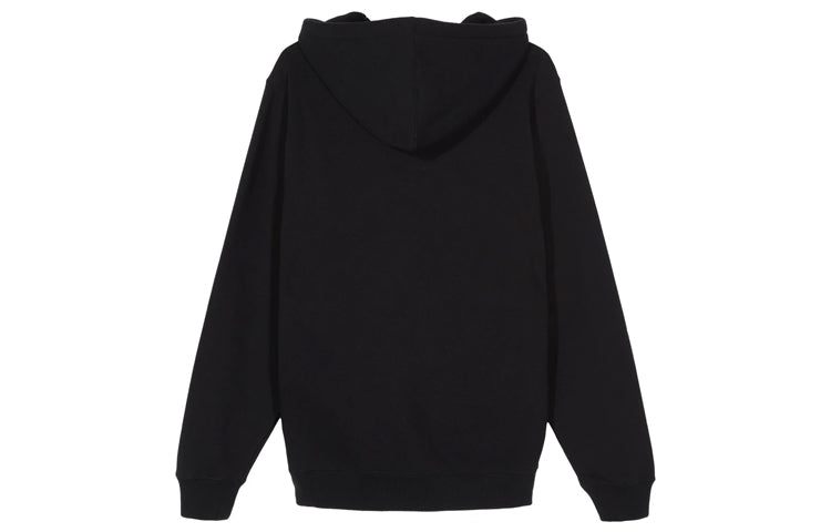 Stussy Coastal Hood Photo Fleece Lined Unisex Black 1924468-BLACK