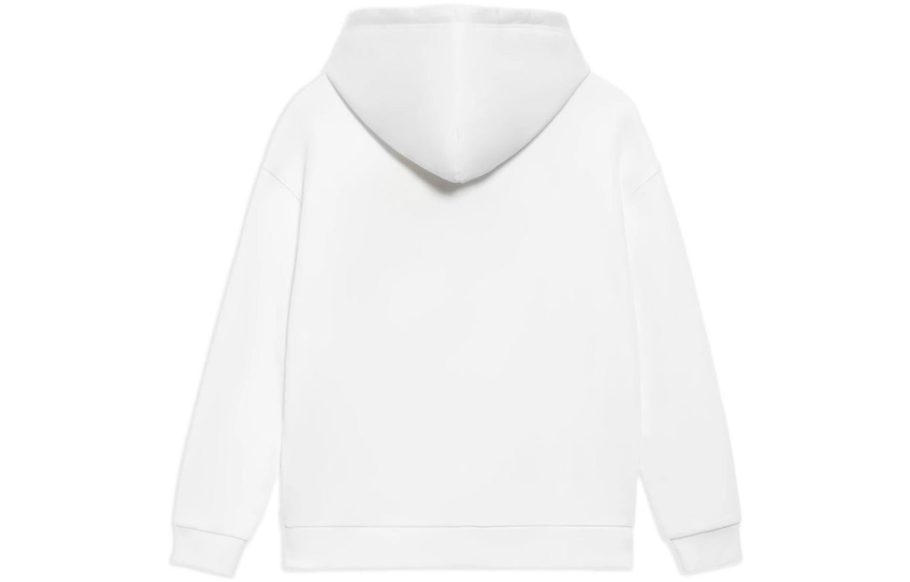 Li-Ning Sports Fashion Series Casual Hoodie 'White Red' AWDS593-1