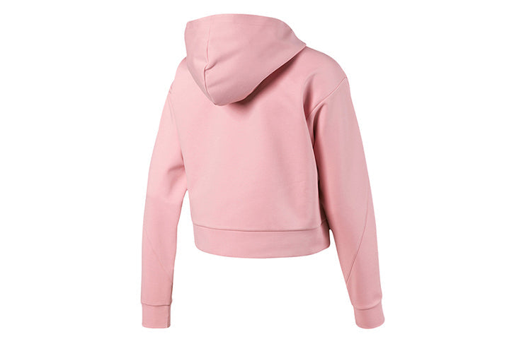 (WMNS) PUMA Classic Logo Hoodie 'Pink' 581074-14