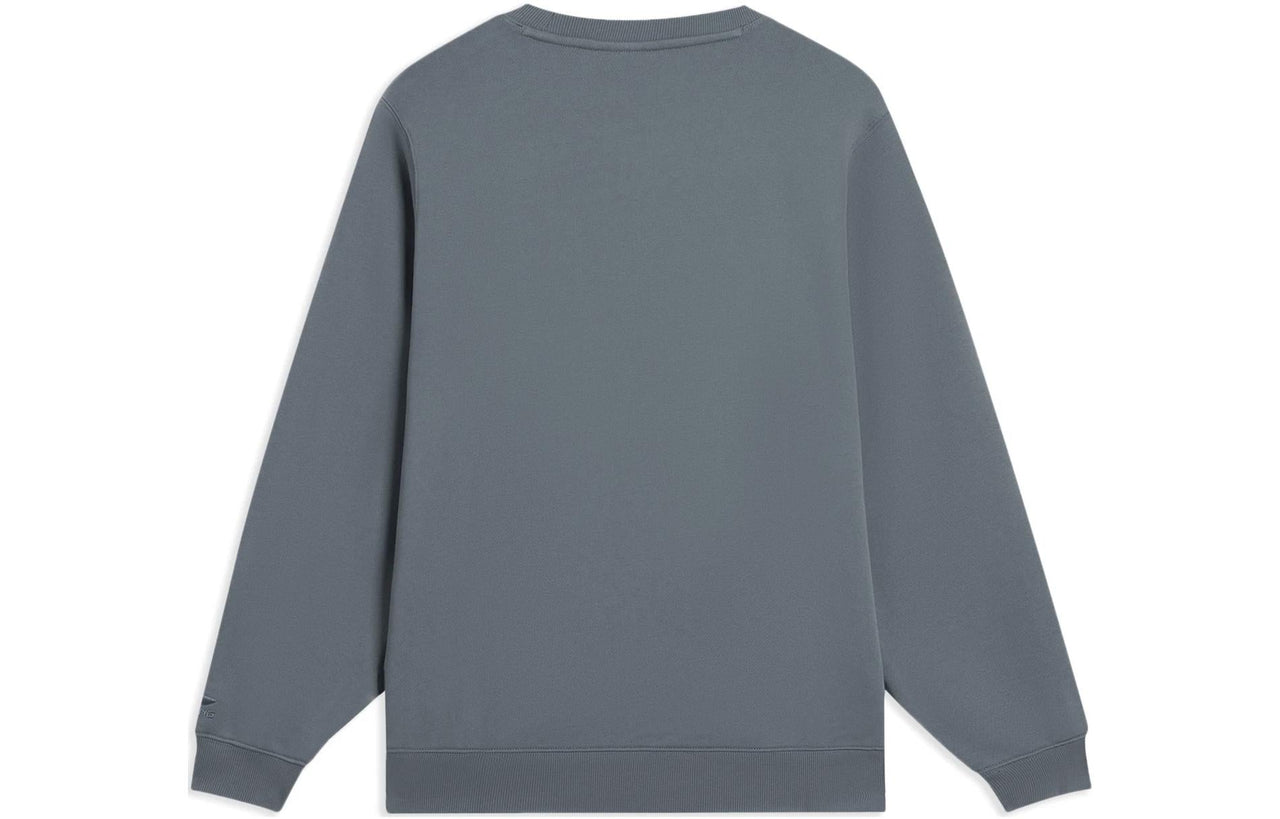 Li-Ning Label Logo Sweatshirt 'Grey' AWDSB13-9