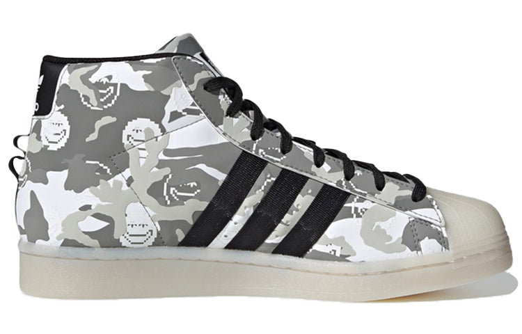 حذاء adidas originals Pro Model 'Black White Grey' GZ7812