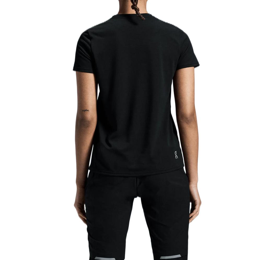 (WMNS) On Running Run-T T-Shirt 'Black' 1WE30390553