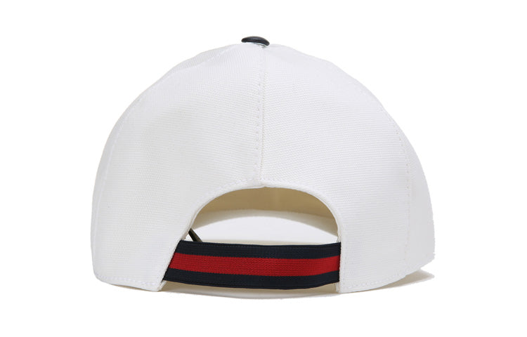 Gucci GG Cutton Baseball Hat 'White' 387554-4H010-9000