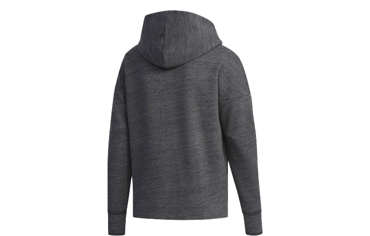 adidas Zne Hoody Sports Zipper Hooded Jacket Gray FJ0235