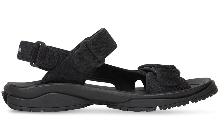 Balenciaga Tourist Sandals 'Black' 706279W2CCA1000