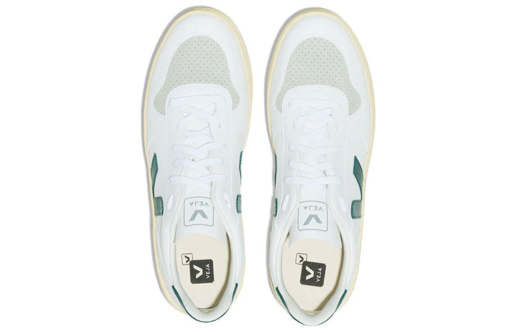 Veja V-10 Lace-Up Sneakers 'White Teal Green' VX072733