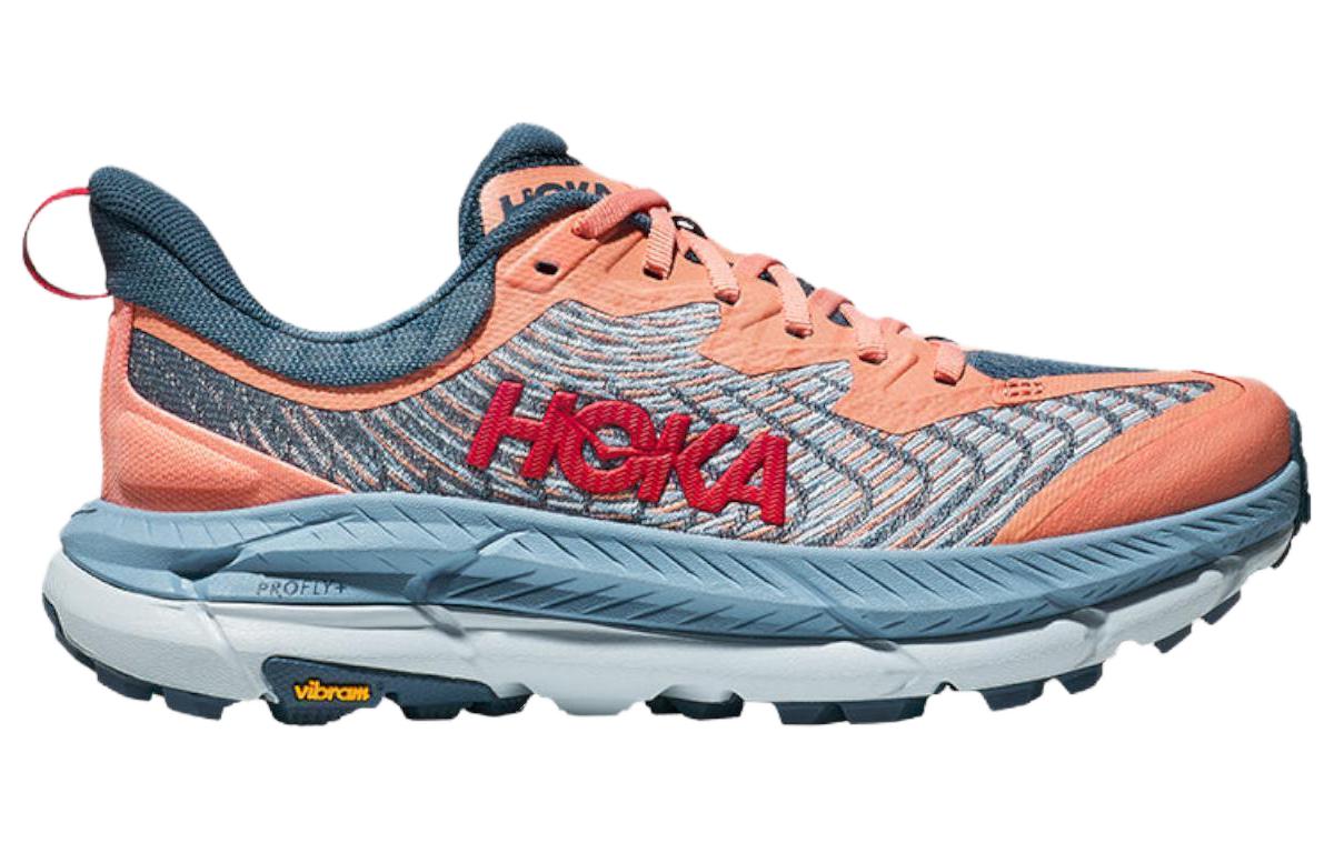 (WMNS) HOKA ONE ONE Mafate Speed 4 'Papaya Real Teal' 1131056-PPYR