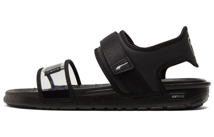 (WMNS) PUMA SoftRide Sandal 'Black' 380678-01
