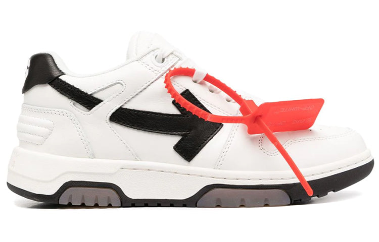 (WMNS) Off-White Out Of Office 'OOO' Leisure Shoes Black/White OWIA259R21LEA0010110