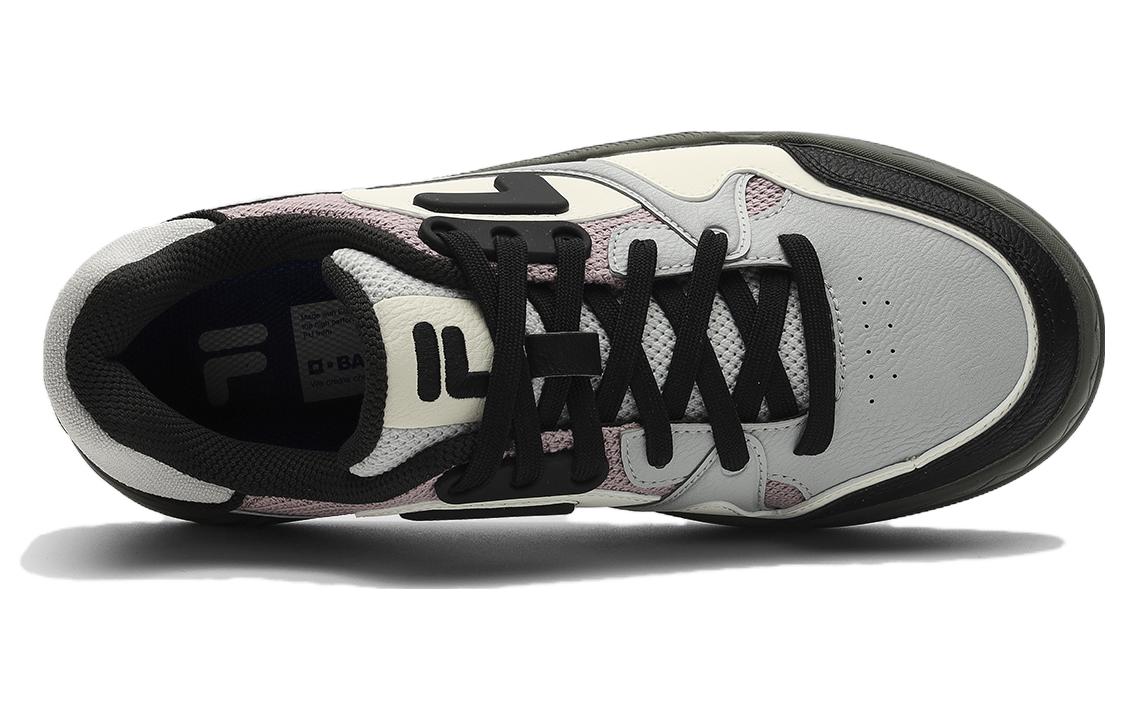 (WMNS) FILA FUSION Bank Skate Shoes 'Grey Pink Black' T12W342206FSL